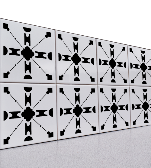 Tile Stencil - Design 11