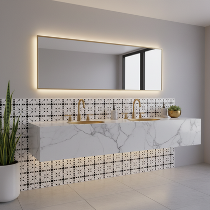 Tile Stencil - Design 11 - Bathroom Sink