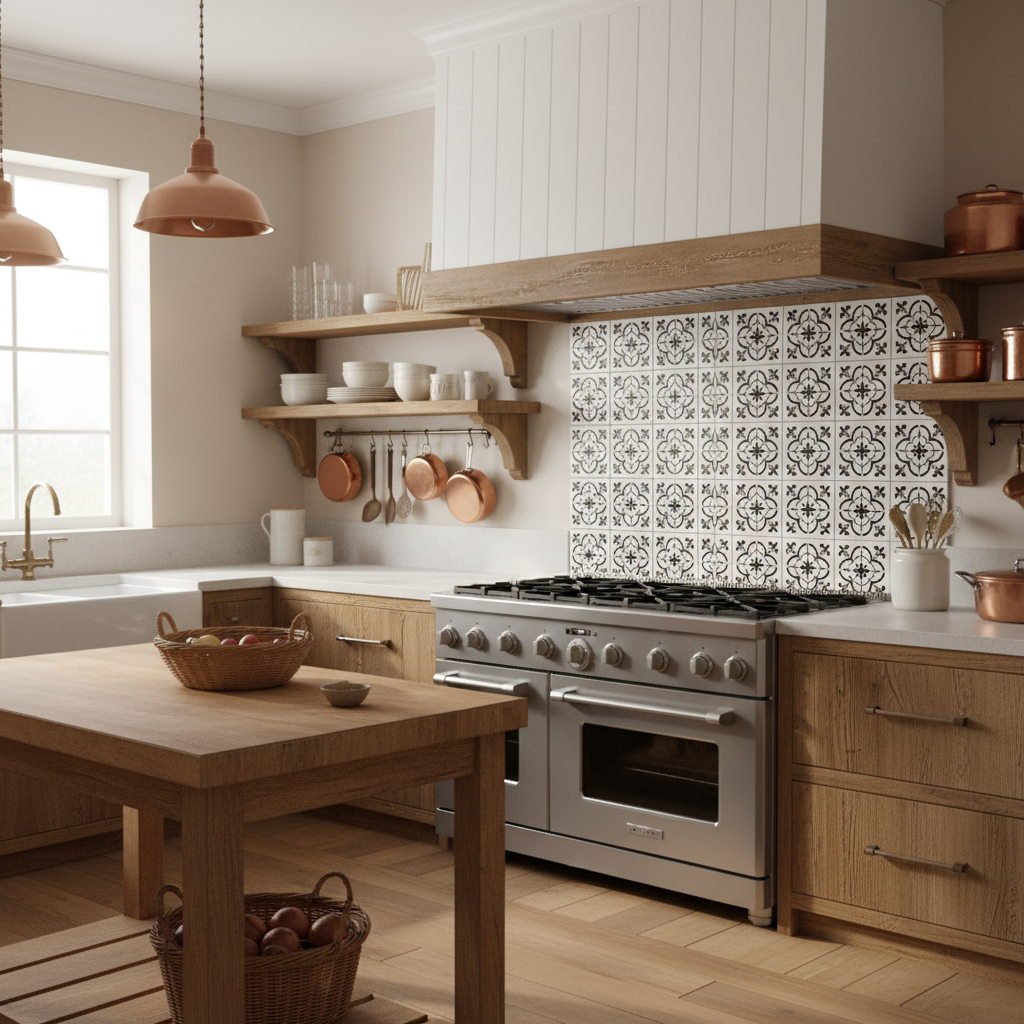 Tile Stencil - Design 12 - Backsplash