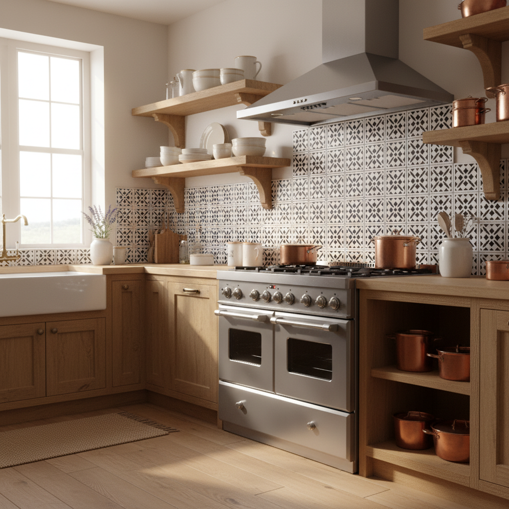 Tile Stencil - Design 13 - Backsplash 