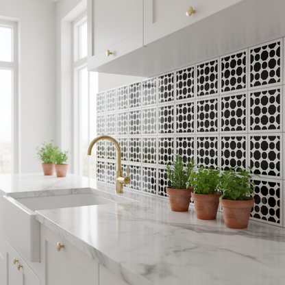 Tile Stencil - Design 15 - Kitchen Sink