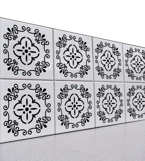 Tile Stencil - Design 19