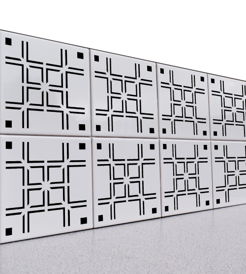 Tile Stencil - Design 20