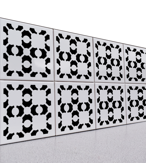 Tile Stencil - Design 22
