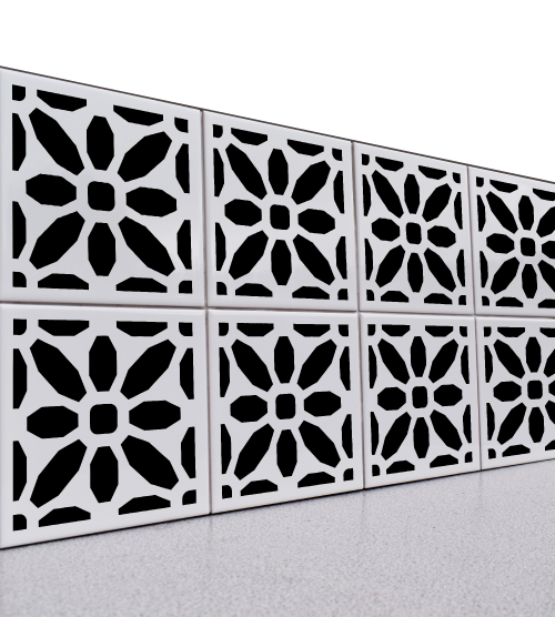 Tile Stencil - Design 23