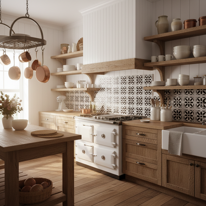 Tile Stencil - Design 23 - Backsplash