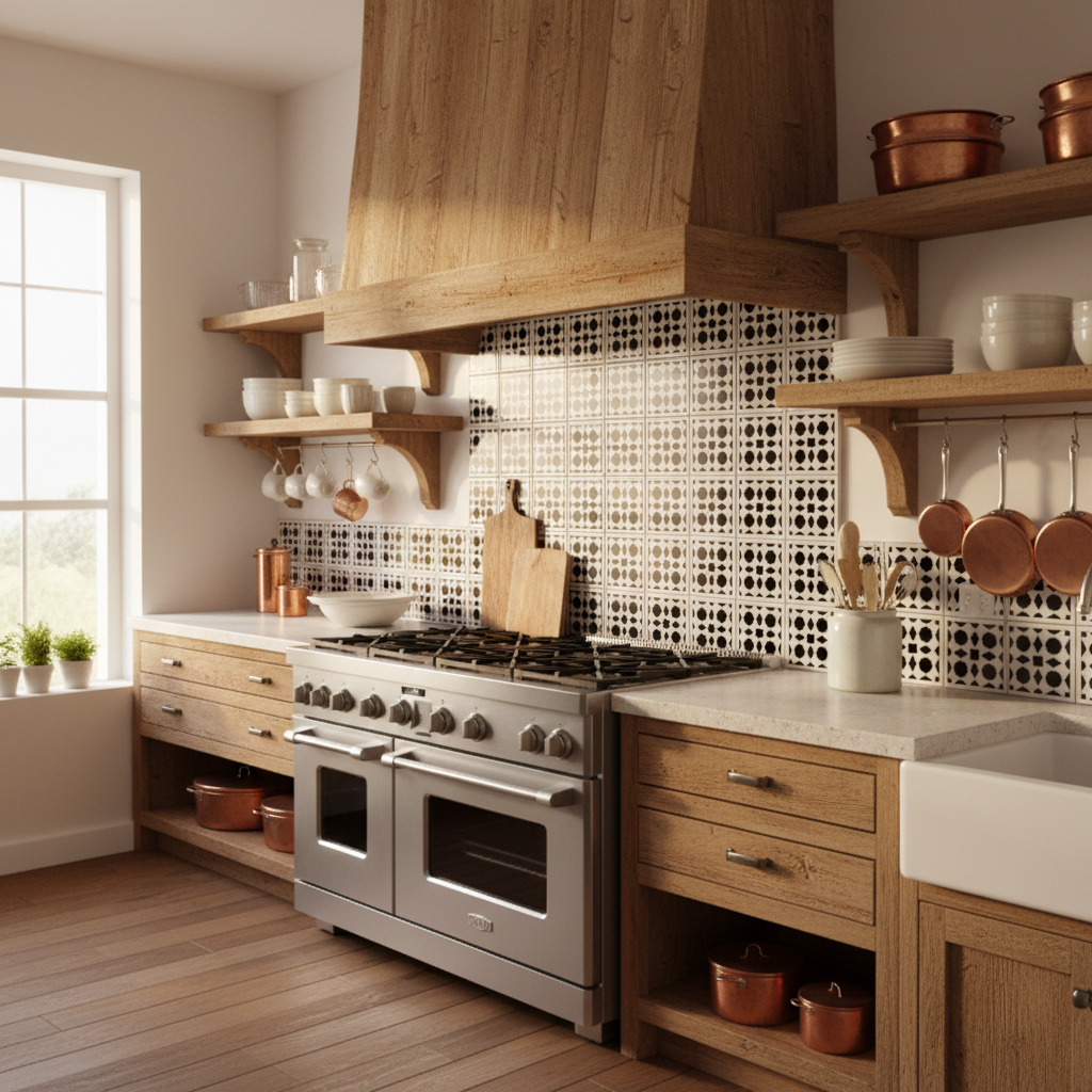 Tile Stencil - Design 25 - Backsplash