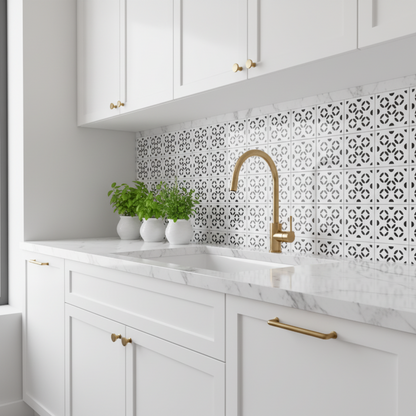  Tile Stencil - Design 27 - Kitchen Sink