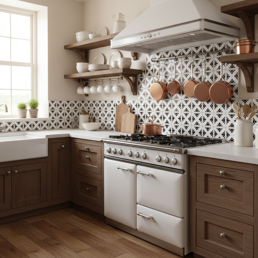 Tile Stencil - Design 28 - Backsplash