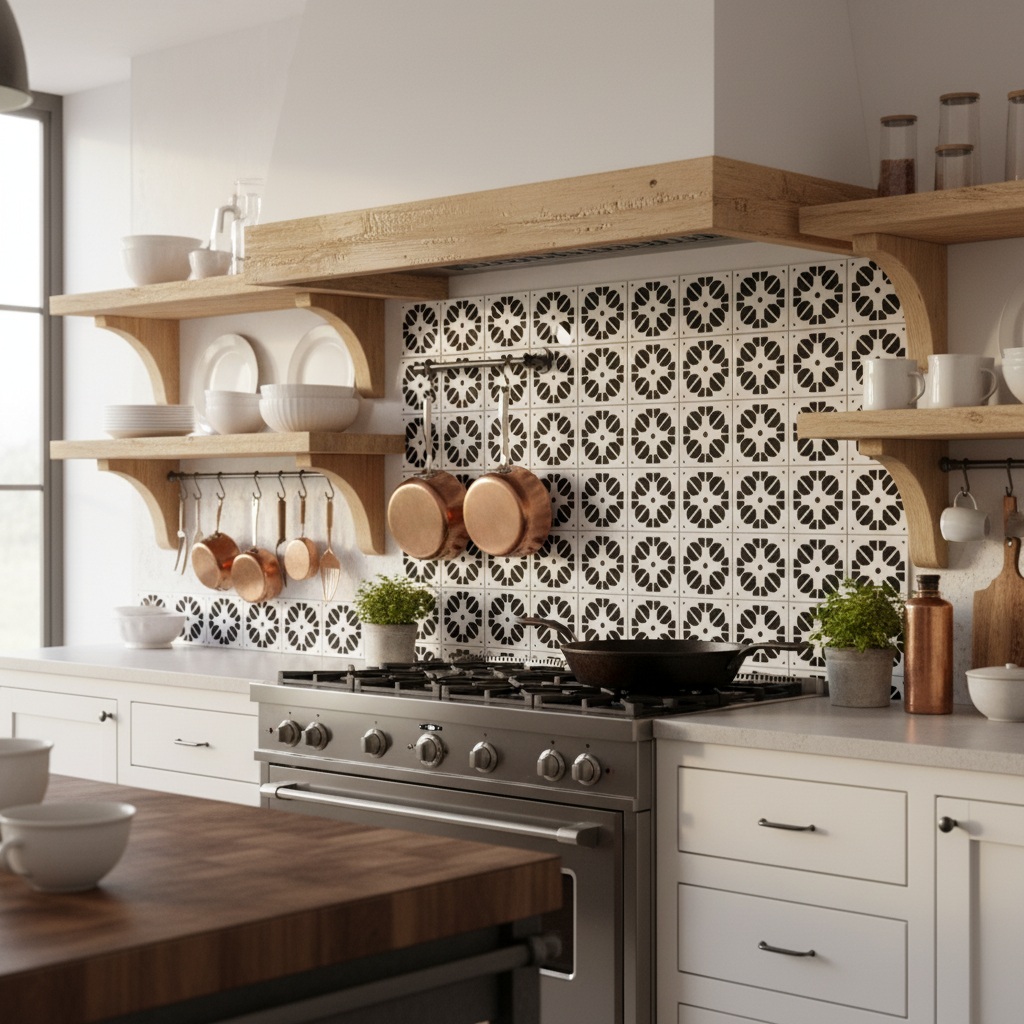 Tile Stencil - Design 30 - Backsplash
