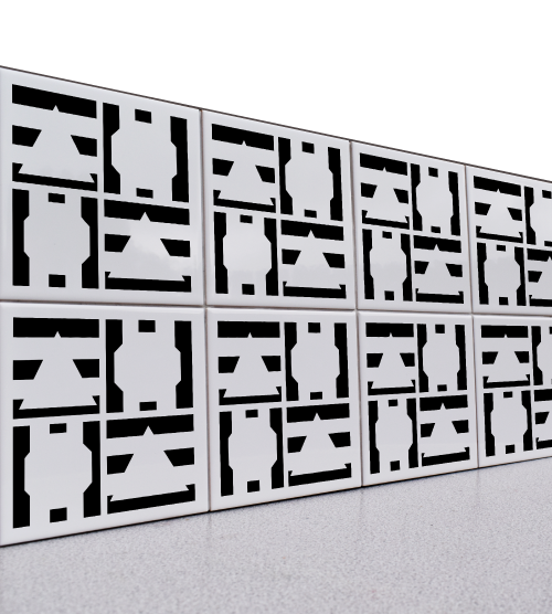 Tile Stencil - Design 32