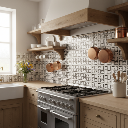 Tile Stencil - Design 32 - Backsplash