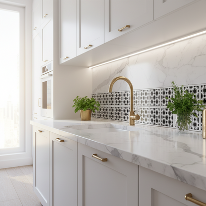 Tile Stencil - Design 35 - Kitchen Sink