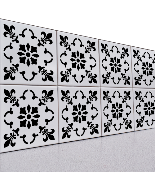 Tile Stencil - Design 36