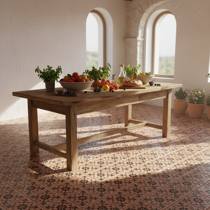 Tile Stencil - Design 36 - Kitchen Floor
