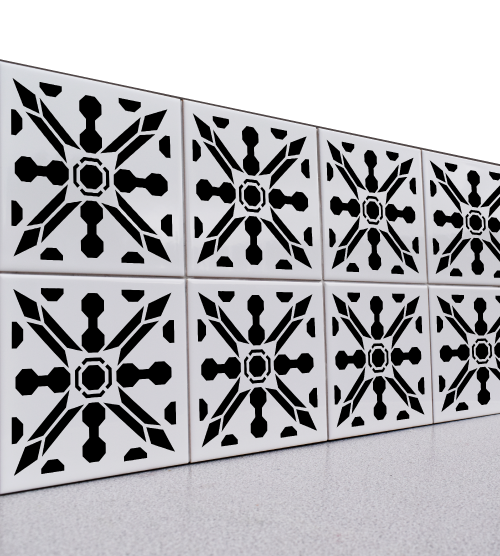 Tile Stencil - Design 39
