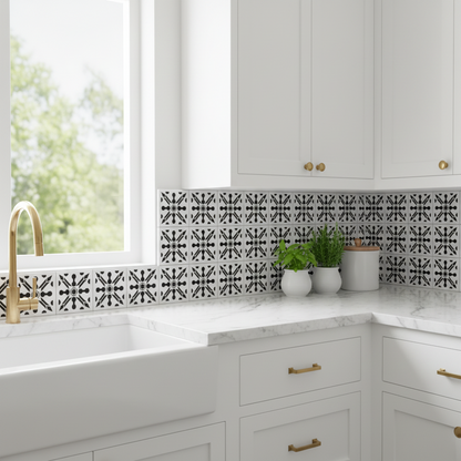 Tile Stencil - Design 39 - Kitchen Sink