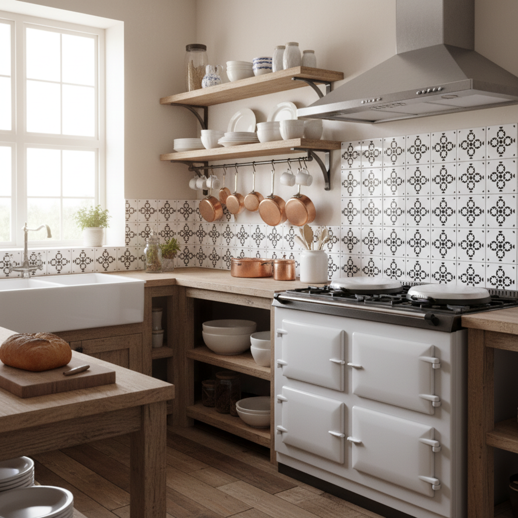 Tile Stencil - Design 40 - Backsplash