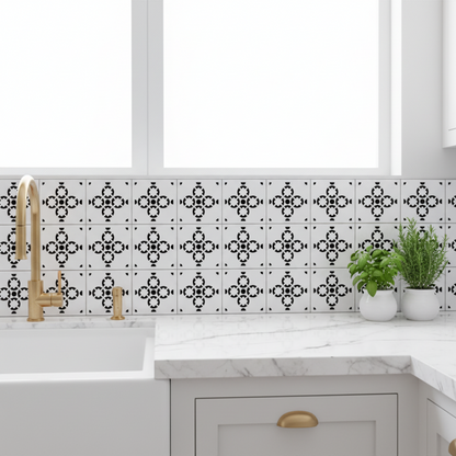 Tile Stencil - Design 40 - Kitchen Sink