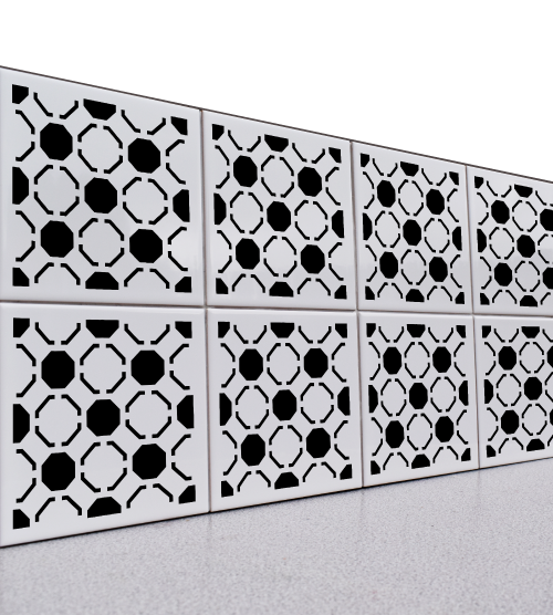 Tile Stencil - Design 42