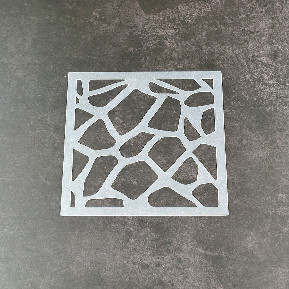 Tortoise Shell Pattern Stencil