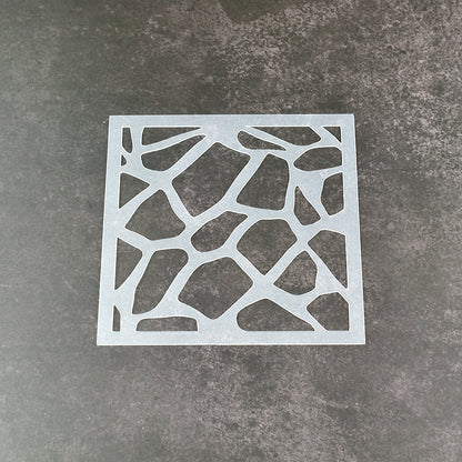 Tortoise Shell Pattern Stencil