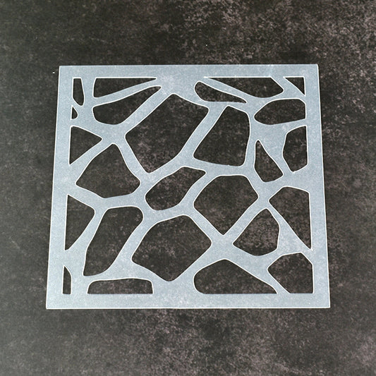 Tortoise Shell Pattern Stencil