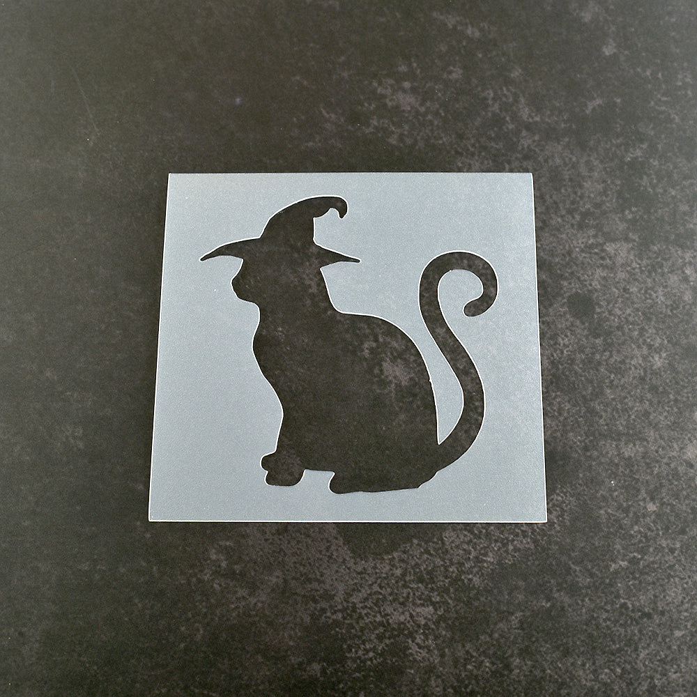 Witches Cat Stencil