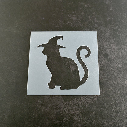 Witches Cat Stencil