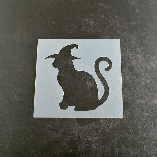 Witches Cat Stencil