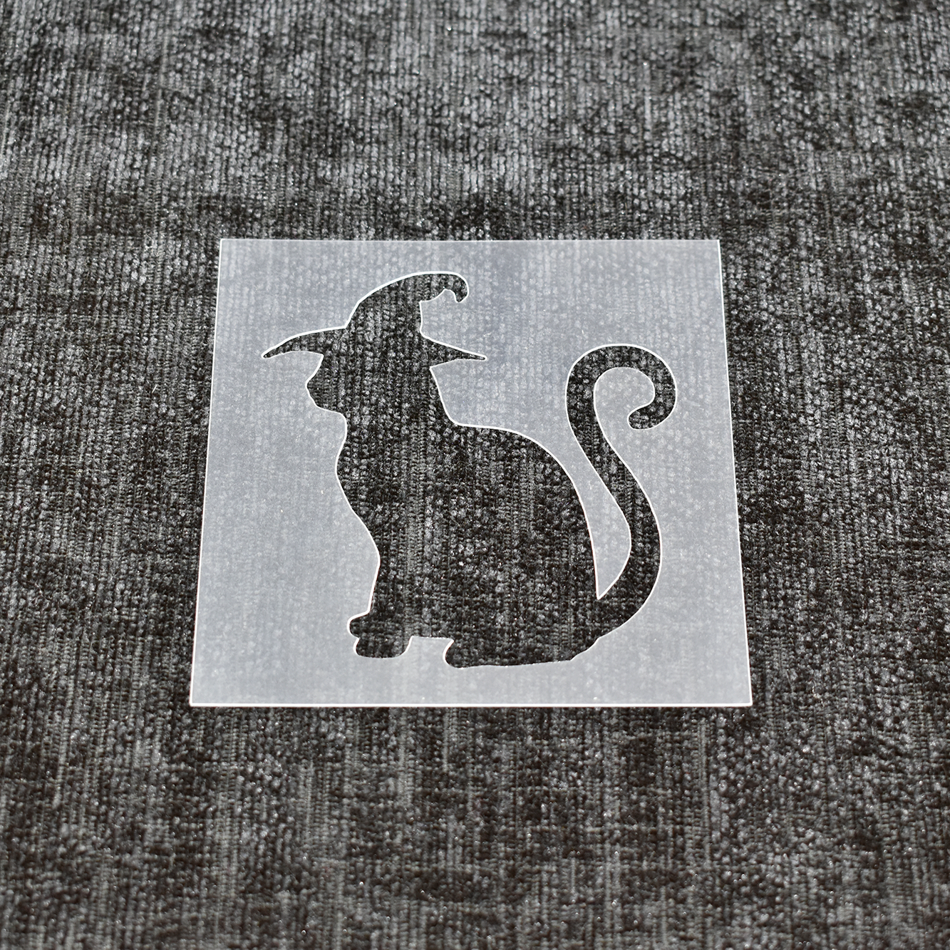 Witches Cat Stencil