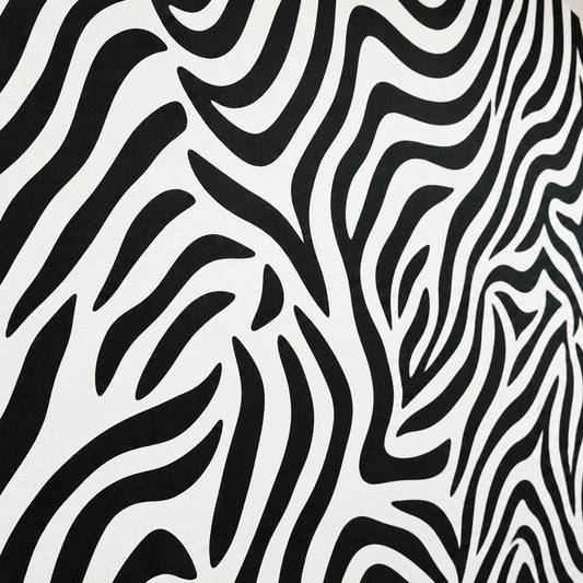 Zebra Stripes Pattern Stencil