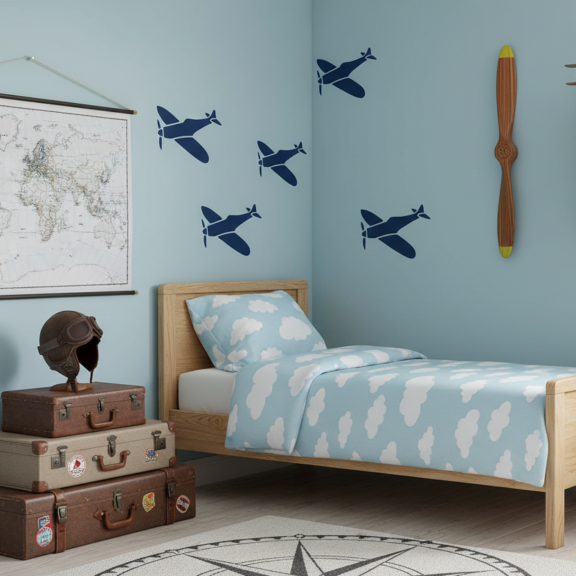 Plane/Aeroplane Stencil