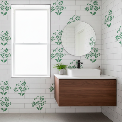 Flower Stencil - Design 2