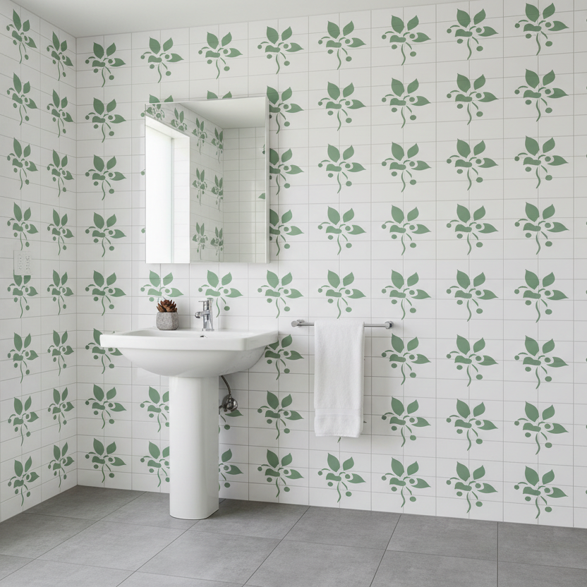 Flower Stencil - Design 6