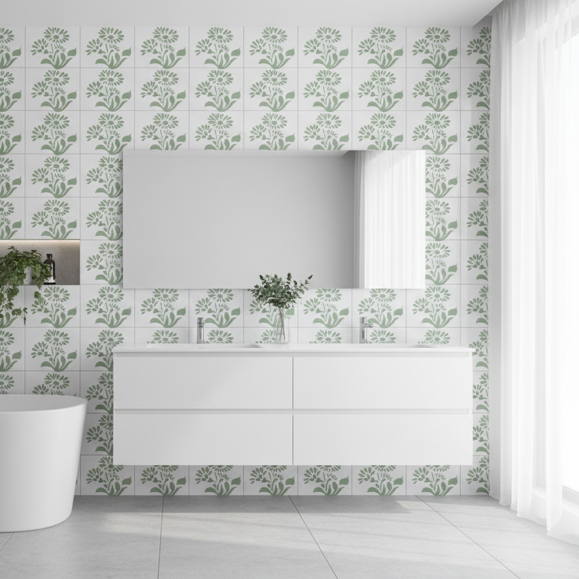 Flower Stencil - Design 1