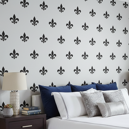 Fleur De Lis Stencil - Design 2