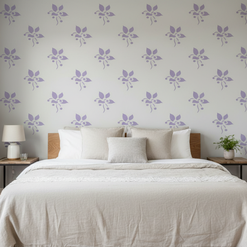 Flower Stencil - Design 6