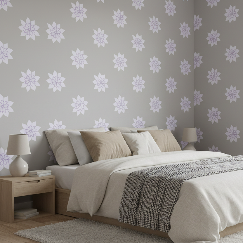 Flower Stencil - Design 7