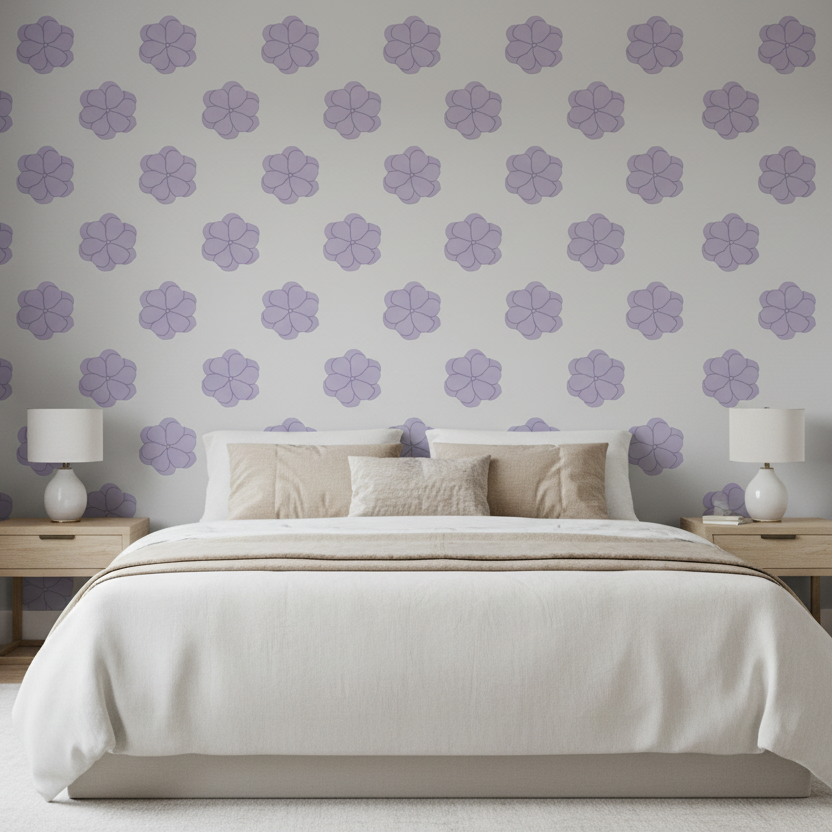 Flower Stencil - Design 9