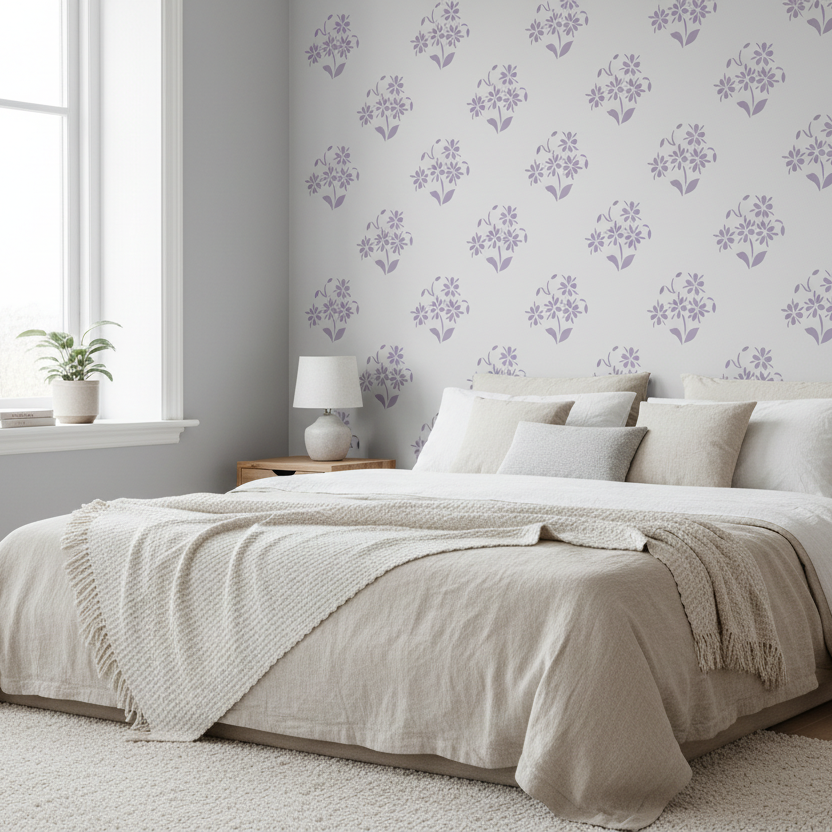 Flower Stencil - Design 2