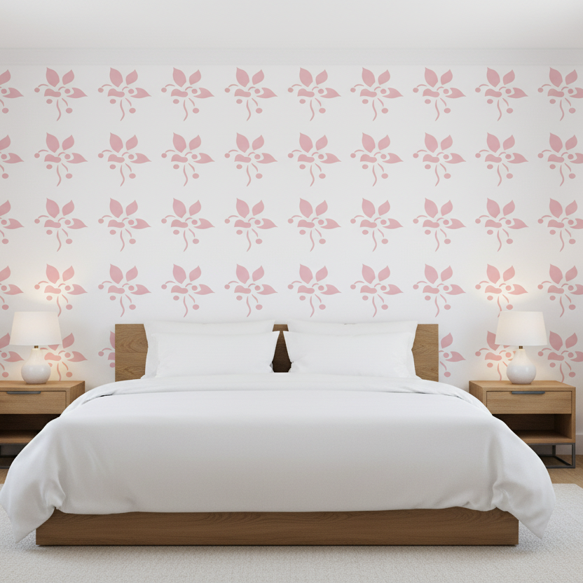 Flower Stencil - Design 6