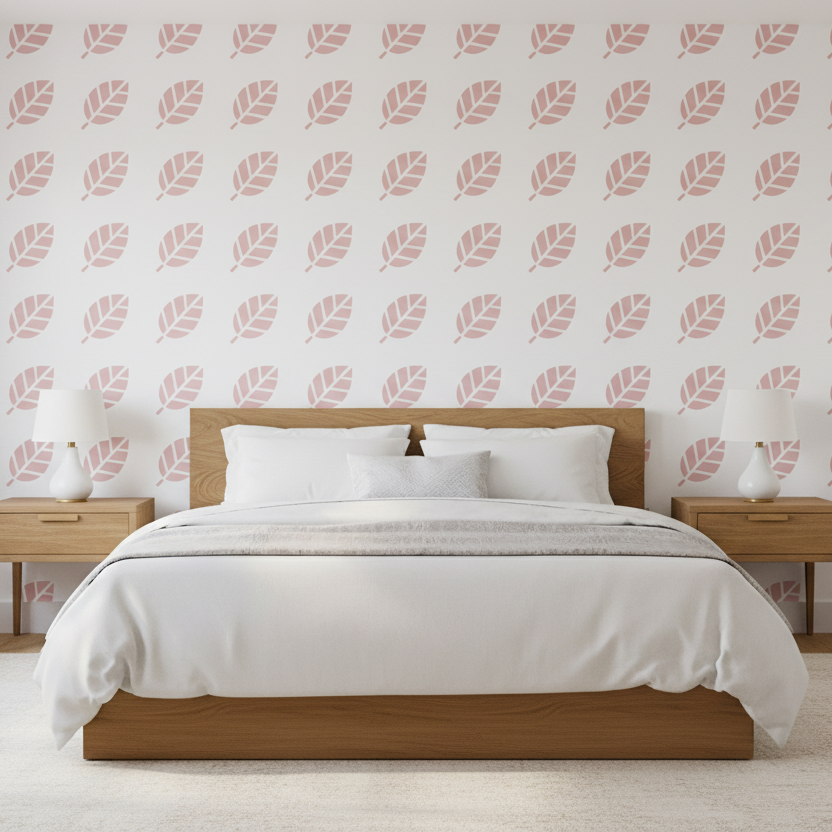Leaf Floral Flower Stencil