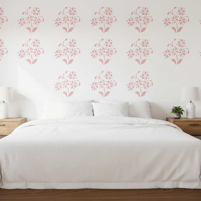 Flower Stencil - Design 2