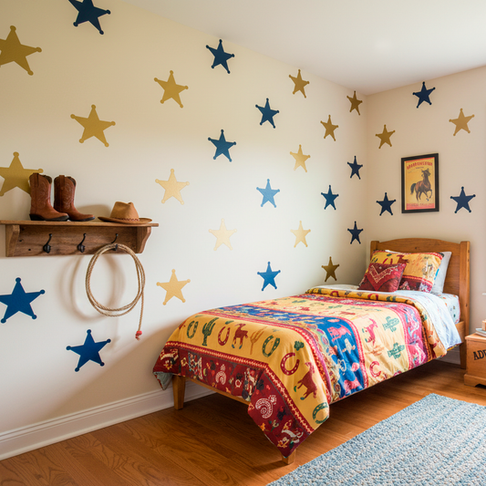 Sheriff Star Stencil