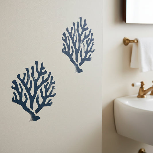 Coral Stencil
