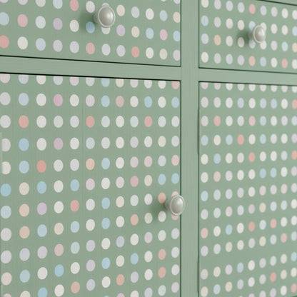 Polka Dots Pattern Stencil - Small