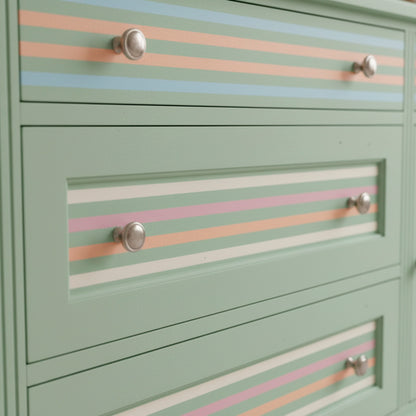 Stripes Pattern Stencil - Medium