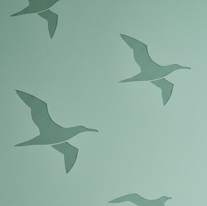 Flying Seagull Stencil