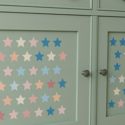 Stars Pattern Stencil - Design 2